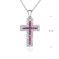 Collana Evideence Donna in Argento Rubino EVCL05003300